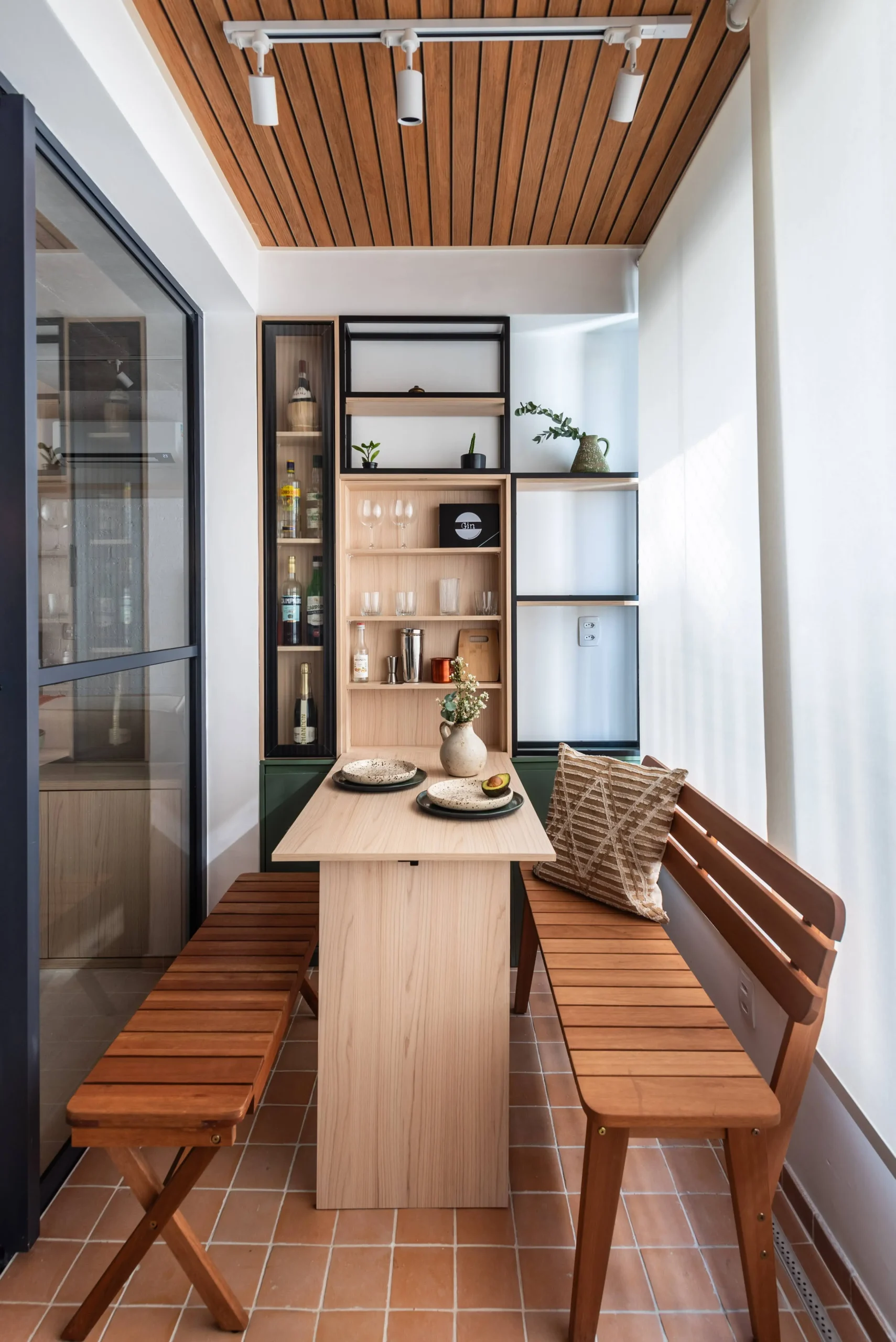 Ambiente sofisticado com detalhes exclusivos